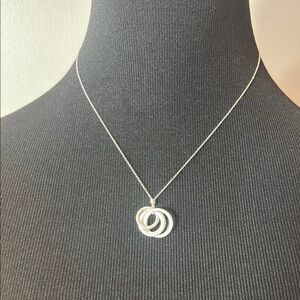 Tiffany & Co Silver Interlocking Necklace